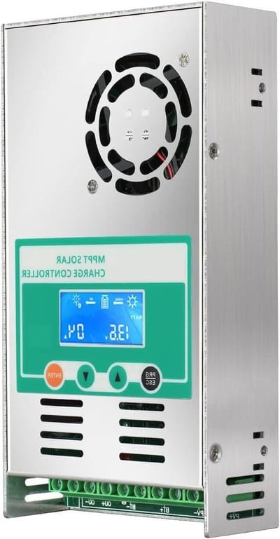 Zonne-controller - Laadregelaar MPPT - Zonnepanelen Laden - Intelligente Tracking - 60A - Eenkleurig