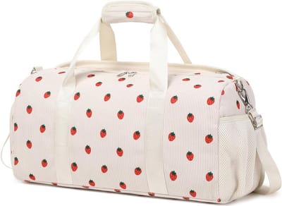 Sporttas voor kinderen - Meisjes gymtas en reistas, vrolijk ontwerp, 18"L*9.75"H*8"W