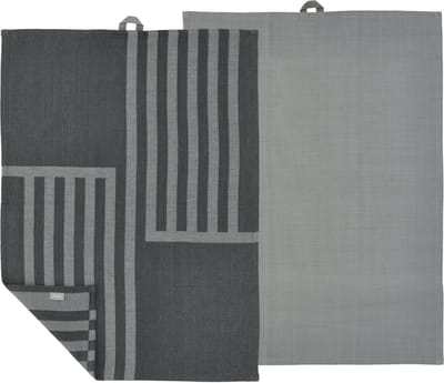 Södahl Reflection Theedoek 50 x 70 cm 2 stuks Ash