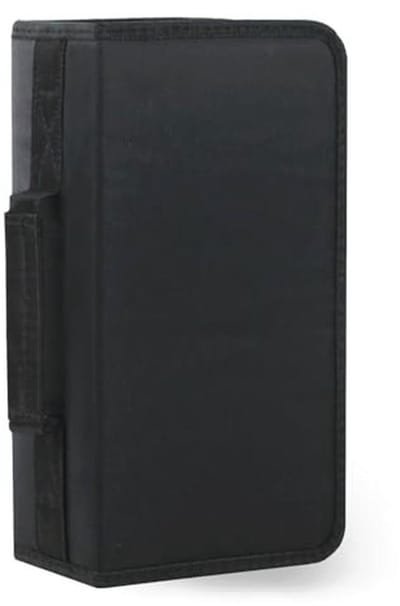 CD/DVD Case Houder - Draagbare Organizer voor Thuis en Reizen - 128 Capaciteit - Zwart