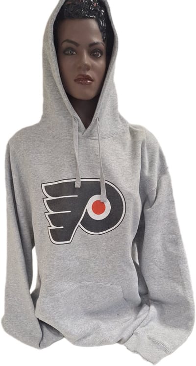 PHILADELPHIA FLYERS- HOOD -GREY-M