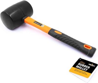 Rubberen Hamer 32oz met Glasvezel Handvat voor Kamperen en Buitenactiviteiten