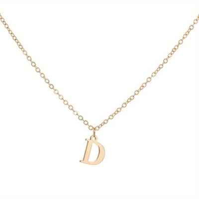 Bovista Ketting - Dames - Staal - Nep zilver - Met Hanger - Nep Goud - D