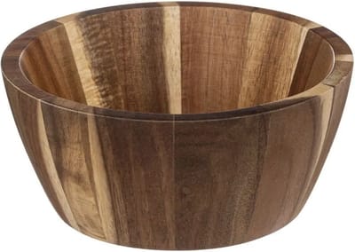 Secret de Gourmet Salade schaal/slakom Alicante - Acaciahout - D16 cm -serveerschaal