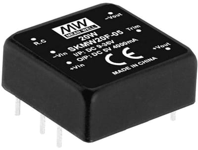 MEAN WELL SKMW20F-15 DC/DC-converter 1.33 A 20 W Aantal uitgangen: 1 x Inhoud 1 stuk(s)