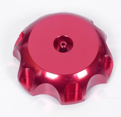 vparts tankdop voor honda 250 cr motorfiets na 2002 741-rj / rood nieuw