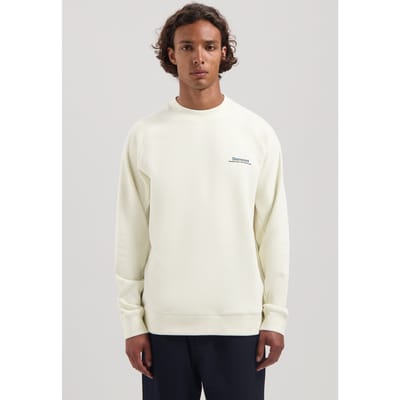 Dstrezzed Ds_adrian Crewneck Graphic Silver Birch Maat: XL | Sweaters Outlet | Heren | Wit