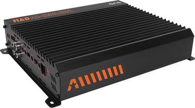 Gas Mad Level 2 Mono Amplifier - voor Auto Geluidssystemen en Hoogwaardige Geluidskwaliteit