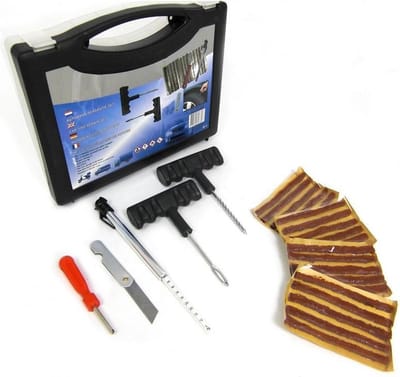Benson Autobanden reparatie / plak set - 28-delig - op reis of thuis