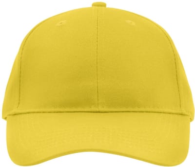 Myrtle Beach Baseball cap - geel - 6-panel - volwassenen - casual / sport pet