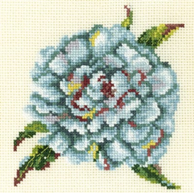 Borduurpakket - Peony White
