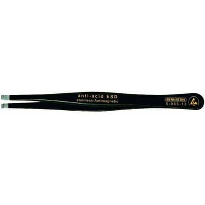 BERNSTEIN Tools for Electronics 5-065-13 SMD-pincet 50 SA-ESD Afgerond 120 mm