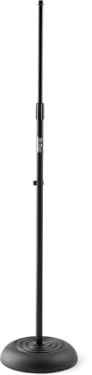 Ronde Basis Microfoonstandaard - Zwart