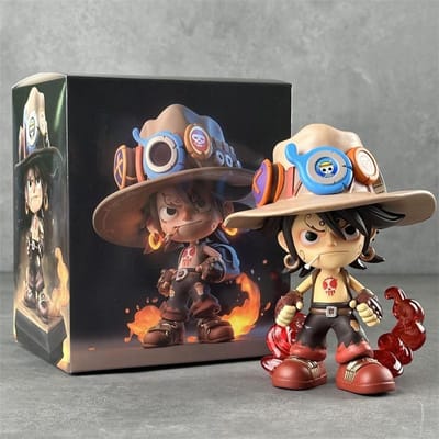 One Piece Q Versie Figuur Schattig Nika Luffy Zoro Sanji Yamato Model Standbeeld Anime Verzamelaar