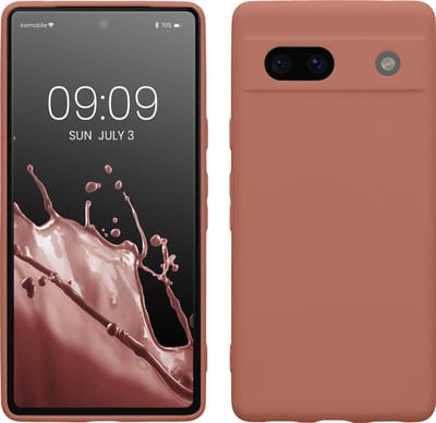kwmobile telefoonhoesje geschikt voor Google Pixel 7a - Hoesje voor smartphone - Precisie camera uitsnede - In winter roze