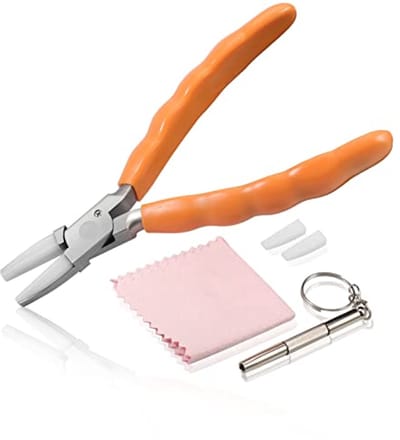 6 Inch Platte Tang voor Brillenreparatie - Multifunctioneel Optisch Gereedschap