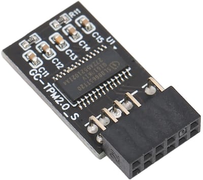 Jhubersproducts - 2.0-module - Externe Beveiligingsmodule - Hoge Beveiliging - 12-pins LPC-interface - Voor Windows 11-moederb...