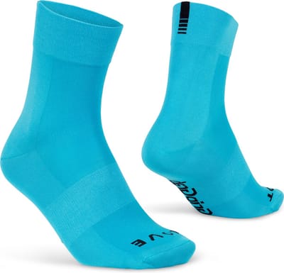 GripGrab - Lightweight SL Performance Zomer Fietssokken 1 Paar Coolmax Wielersport Sokken Regular Cut - Blauw - Unisex