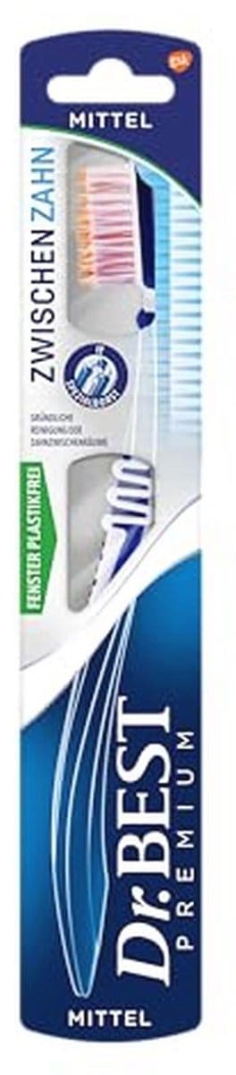 Tandenborstel medium - Pak van 1 met zijdeachtige borstelharen