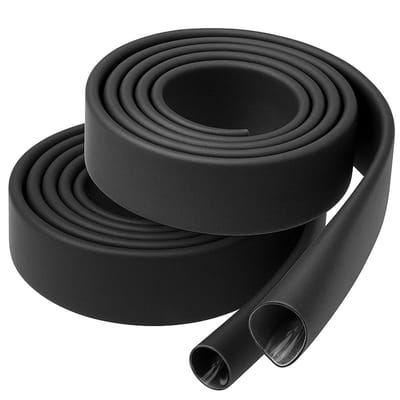 Krimpkous - Isolatiebuis Beschermbuis - Kabelbescherming - Dubbelwandig met Lijm - 20 mm Ø 4:1 - Zwart