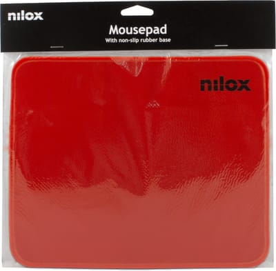 Nilox NXMP003 muismat Game-muismat Rood