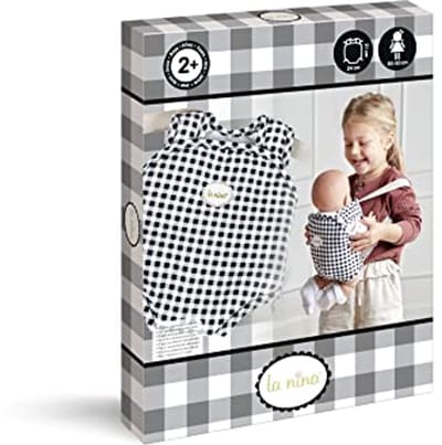 Verstelbare babydrager voor poppen van 30-46 cm