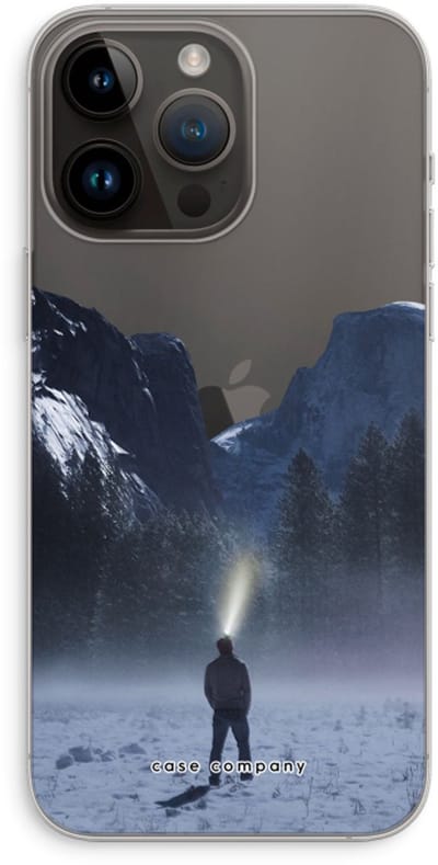 Case Company® - Hoesje geschikt voor iPhone 14 Pro Max hoesje - Wanderlust - Soft Cover Telefoonhoesje - Bescherming aan alle Kanten en Schermrand