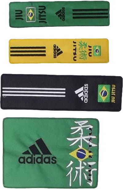 Adidas BJJ Badges