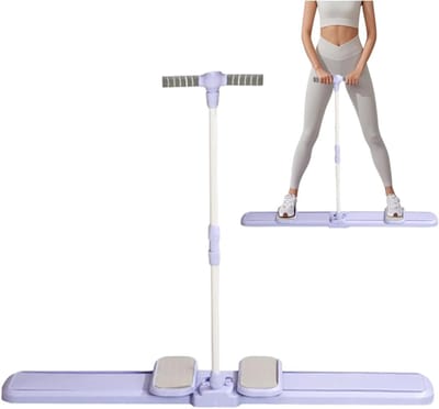 Opvouwbare Skimachine - Hometrainer Cardio Trainer - Lichaamsvorming Fitness - Stabiel PP Materiaal - 126 x 94 cm - Handrail stijl