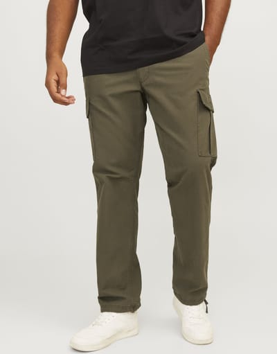 JACK&JONES - JPSTKANE JJBARKLEY CARGO PANT NOOS PLS - Heren - Broeken