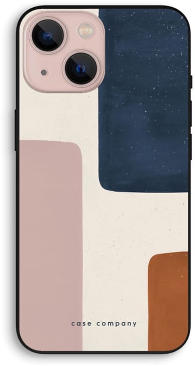 Case Company® - Hoesje geschikt voor iPhone 13 mini hoesje - Geo #5 - Biologisch Afbreekbaar Telefoonhoesje - Bescherming alle Kanten en Schermrand