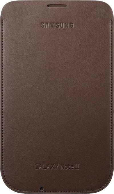 Samsung Pouch voor de Samsung Galaxy Note 2 - Bruin