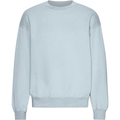 Oversized sweatshirt met ronde hals Colorful Standard Organic Powder Blue