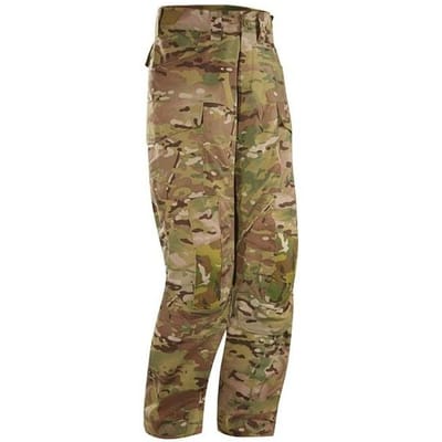 Arcteryx LEAF Assault Pant FR Tactische Losse Pasvorm Rechte Pijp Cargobroek Herenbroek Camouflage 14610 XL brown
