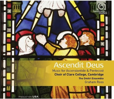 The Clare College Choir - Ascendit Deus: Music For Ascensiontide & Pentecost (CD)