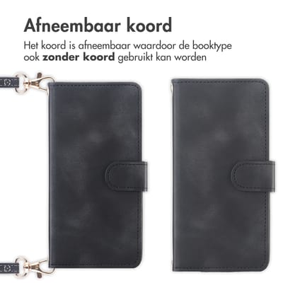 imoshion Hoesje - Geschikt voor OnePlus 15 - Bookcase met koord - Zwart