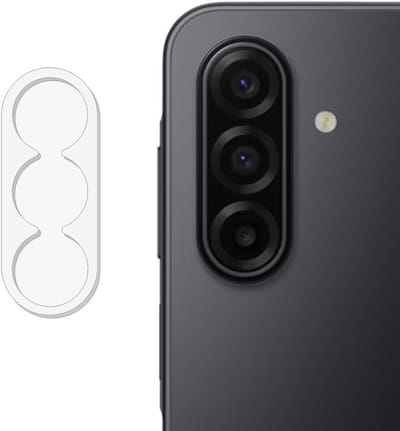 Coverup Camera Lens Protector - Geschikt voor Samsung Galaxy A37 Camera Lens Protector - Coverup 9H Tempered Glass - Transparant