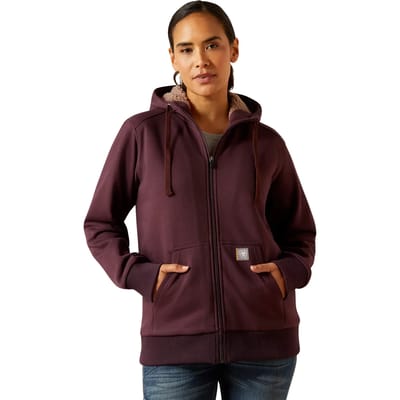 Damescapuchon met volledige rits Ariat Rebar All-Weather Sherpa