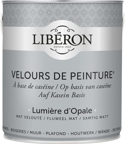 Liberon Velours De Peinture Muurverf - Mat - Lumière D’opale - 2,5l