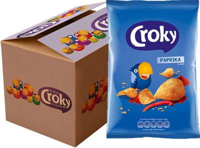 Croky paprika 12 x 100 gr