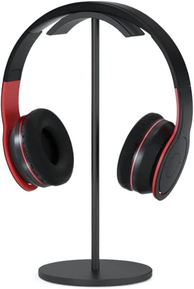 Hoofdtelefoonstandaard - Headset Houder - Bureau Organisatie - Stabiele U-Vorm - 230 mm - Zwart