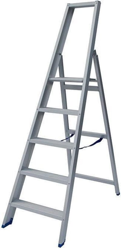 Solide Compacte Professionele Bordestrap PTC - enkel - 1x5 treden - Inclusief platform