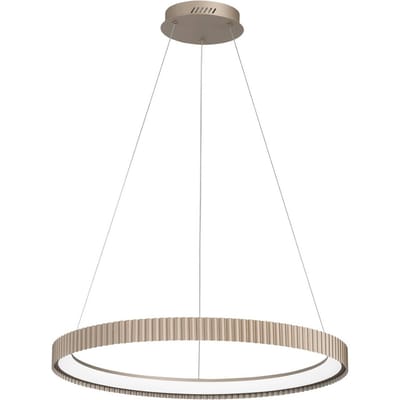 Luce Ambiente Design LED hanglamp Niike, goudkleurig, Ø 70 cm, metaal, CCT