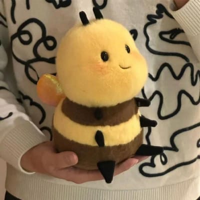 20cm Schattig Cartoon Honingbij Pluche Speelgoed Kawaii Zacht Knuffeldieren Pluche Kinderen Meisjes Jongens Verjaardag Kerstcadeaus 20cm yellow