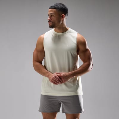 MP Heren Training Ultra Mesh Tanktop - Platinum - XS