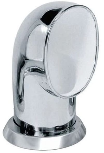 VETUS YOGI RVS Luchthapper met witte Binnekant Ø 125mm | YOG316WR