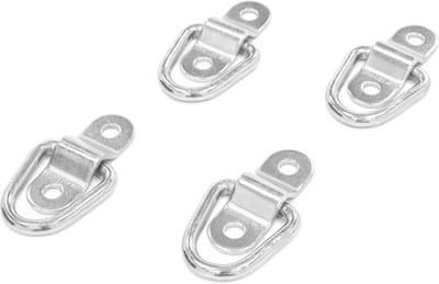Premium 4x D-ringen van Acebikes - verpakt in blister - inclusief bevestigingsmaterialen