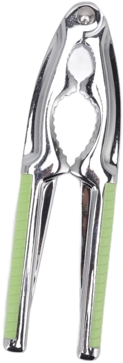 Dailygoods- Notenkraker Ergonomisch - Walnotenkraker - Knoflookschiller - Zinklegering - Antisliphandgreep - Voedselveilig Materiaal - Keukenhulpmiddel