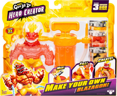 Heroes of Goo Jit Zu Hero Creator Blazagon – DIY Figuur met Creator Chamber