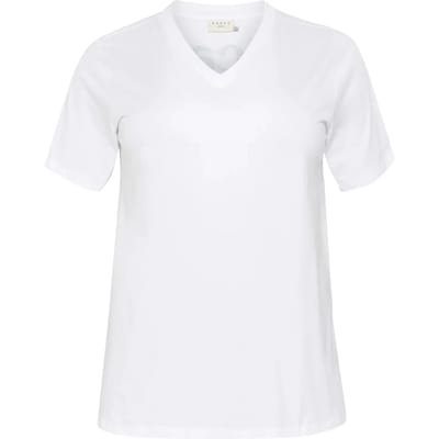 Dames-T-shirt KAFFE Curve Valia